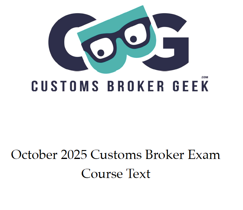 October 2025 Exam Textbook